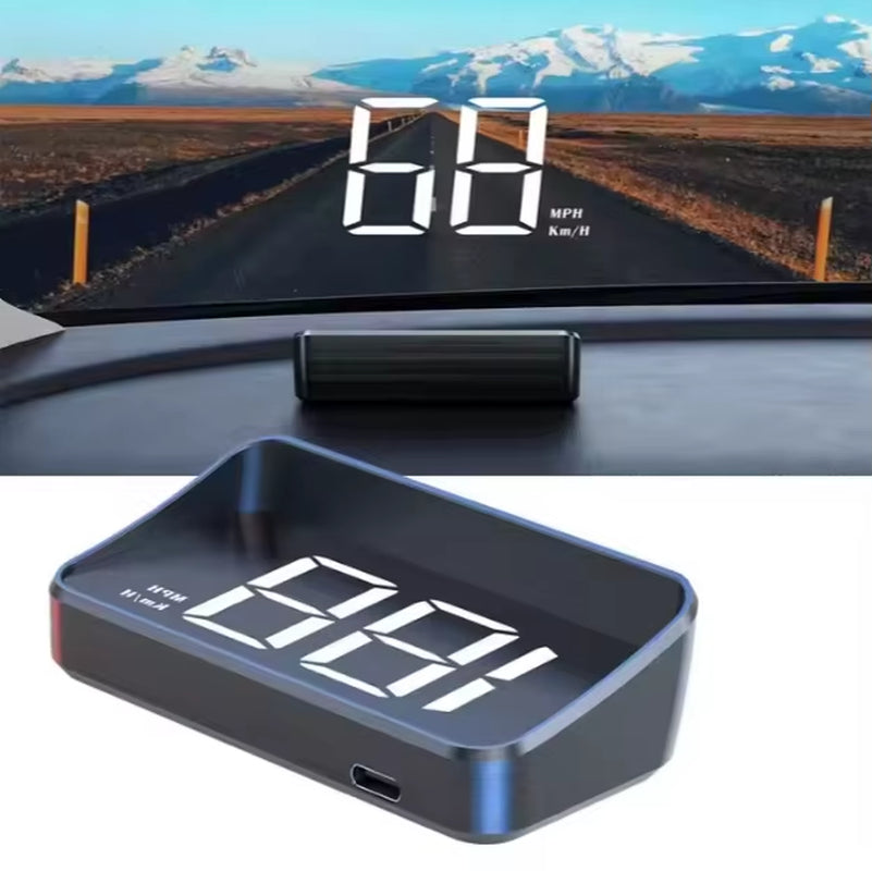 Auto Electronics GPS Head-Up Display HUD Projector Digital Car Speedometer Accessories with Speed Function