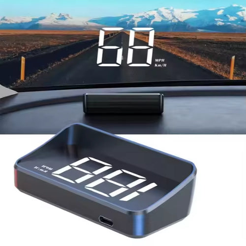 Auto Electronics GPS Head-Up Display HUD Projector Digital Car Speedometer Accessories with Speed Function
